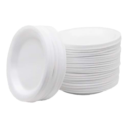 Köpük Tabak 17cm Gz0991 (1 Adet)