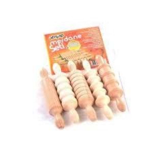 Ahşap Merdane Seti 5 Li