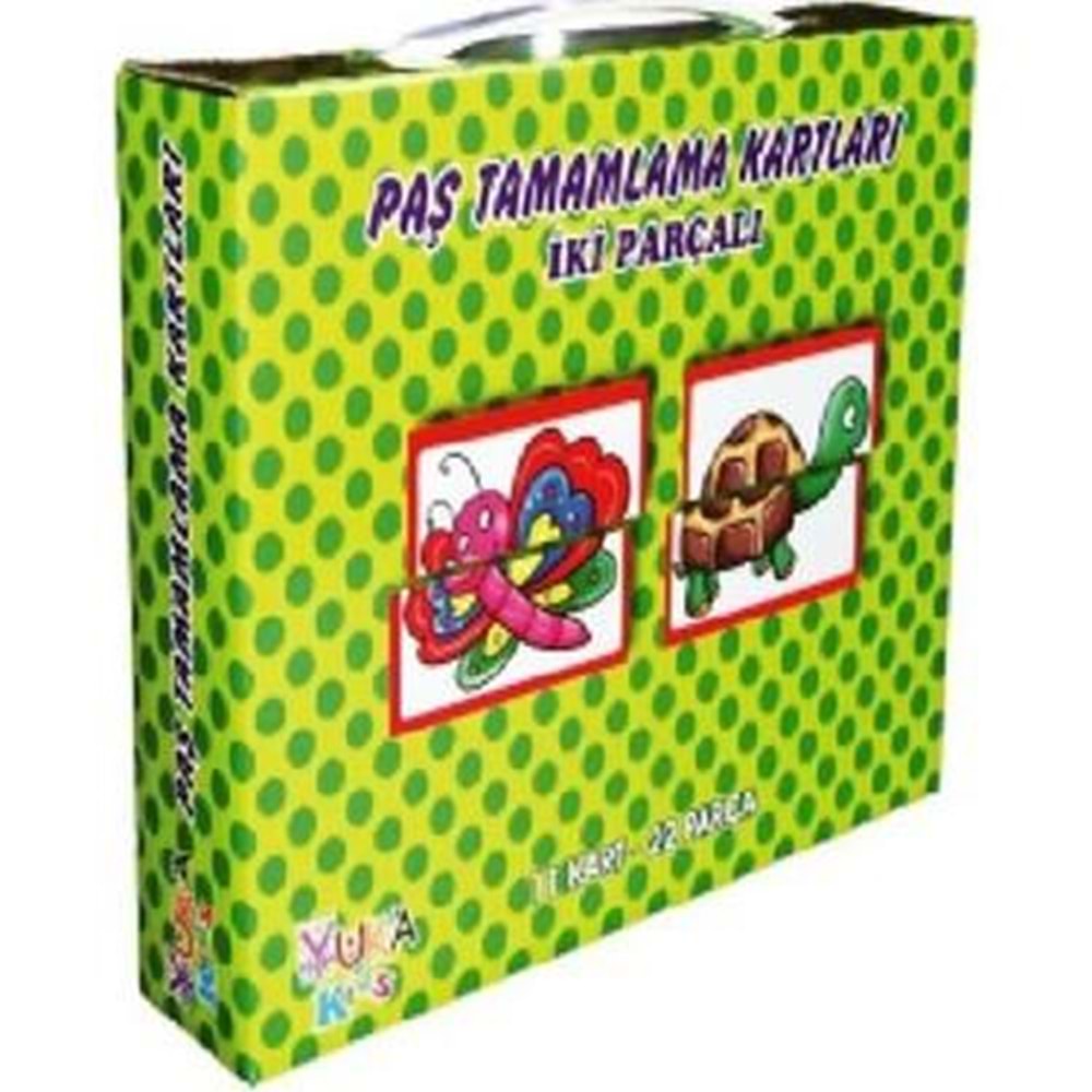 Yuka Kids Paş Tamamlama Kartları İki Parçalı