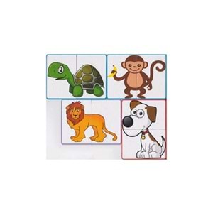 Yuka Kids Paş Tamamlama Kartları İki Parçalı