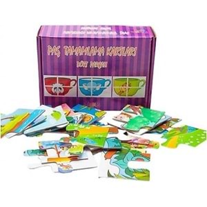 Yuka Kids Paş Tamamlama Kartları Dört Parçalı