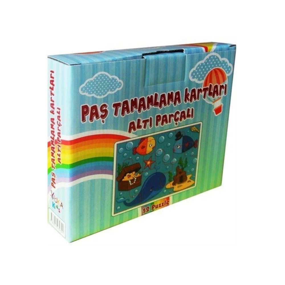 Yuka Kids Paş Tamamlama Kartları Altı Parçalı