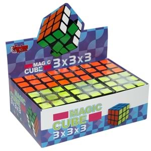 Vardem Oyuncak Klasik Magic Cube Zeka Küpü 3x3x3
