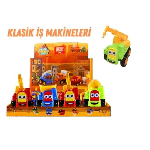 Altıntaş Oyuncak Klasik İş Makinesi Araçlar (1 Adet)