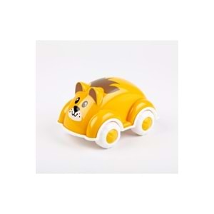 By Toys Sevimli Hayvanlar Kırılmaz Araba(1 Adet)