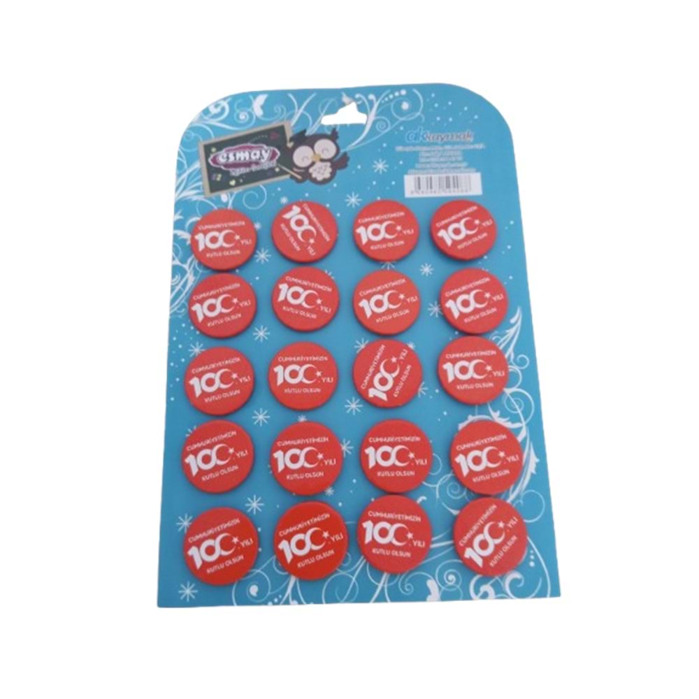 Rozet Cumhuriyet 100.Yıl R61 (1 Adet)