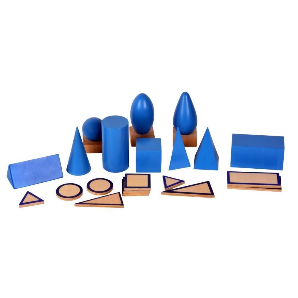 Mavi Geometrik Prizmalar