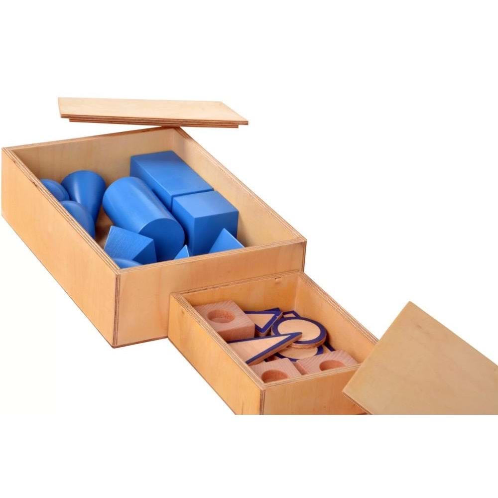 Mavi Geometrik Prizmalar