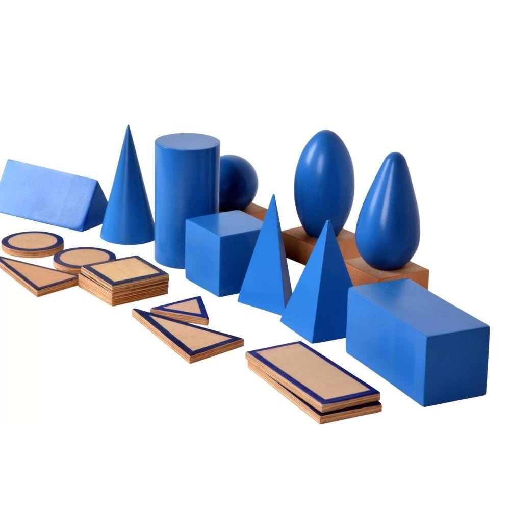 Mavi Geometrik Prizmalar