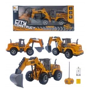 Duman Uzaktan Kumandalı 4 Fonksiyon Kazıyıcı