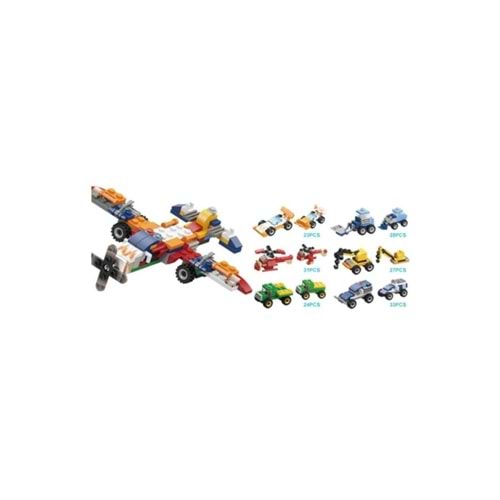 Kızılkaya Oyuncak Lego Araçlar KZL-SM207B (1 Adet)