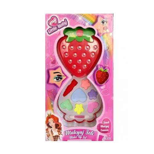 Limon Oyuncak Çilek Kutulu Tekli Makyaj Seti