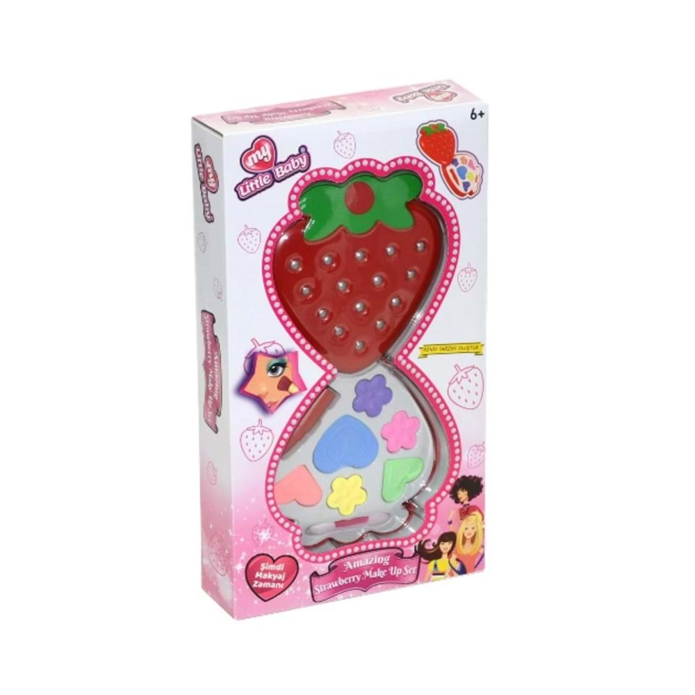 Limon Oyuncak Çilek Kutulu Tekli Makyaj Seti