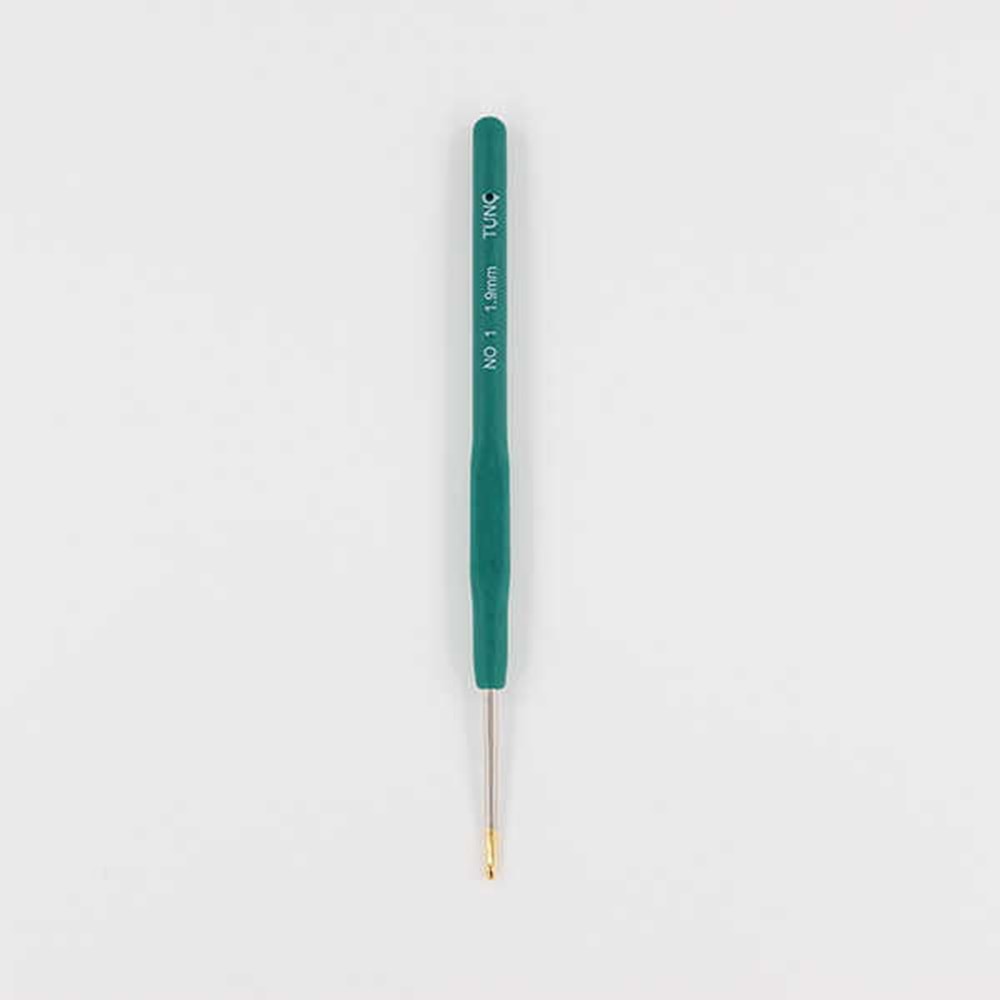 Tunç Elastik Saplı Dantel Tığ (1 Adet)