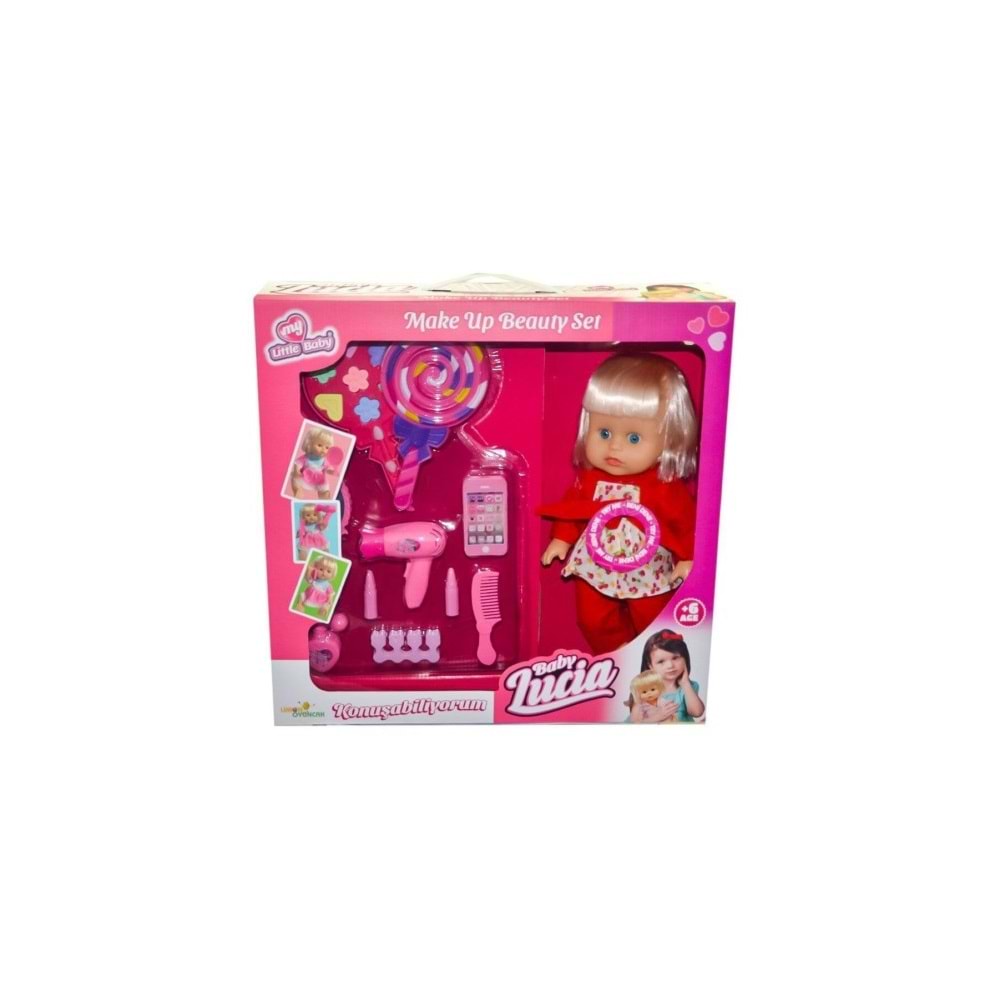 Limon Oyuncak Makyaj Setli Türkçe Müzikli Bebek