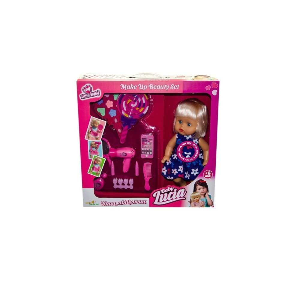 Limon Oyuncak Makyaj Setli Türkçe Müzikli Bebek