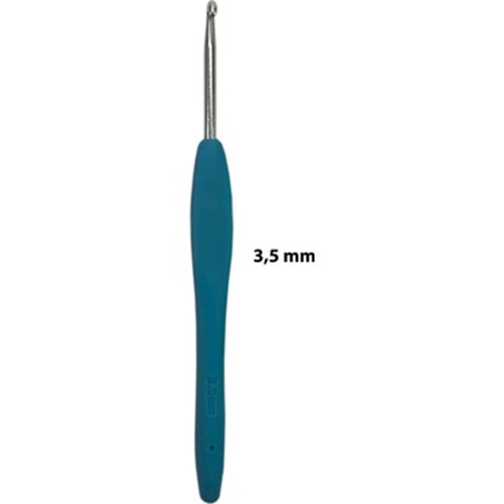 Nazarone Elastik Saplı Tığ Şiş NO:3,5 3,5mm (1 Adet)