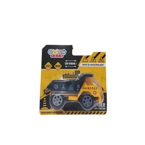 Olgun Toys Mini Çek Bırak İş Makinaları (1 Adet)