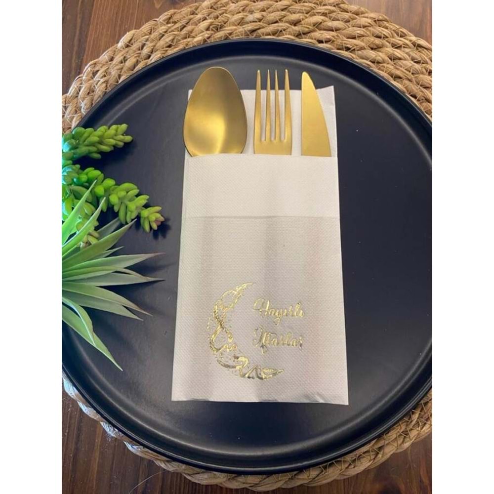 Peçete Ramazan Garson Katlama Varaklı 16 Lı