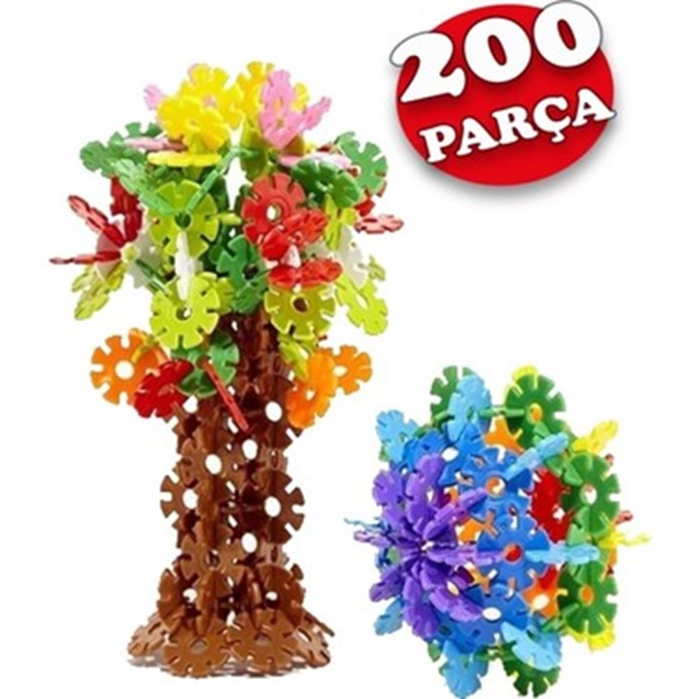 Zekice Disk Molekül 200 Parça