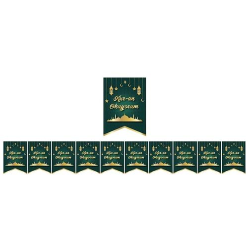 Üçgen Flama Kırlangıç Model Kuran Okuyorum