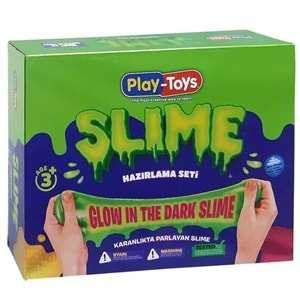 Playtoys Dıy Slime Set Glow İn The Dark-Karanlıkta parlayan Slime