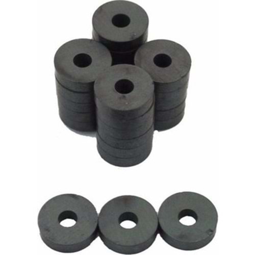 Siyah Mıknatıs Delikli 140 Lı