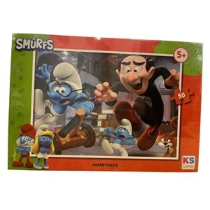 Ks Games Puzzle Smurf 50 Parça Puzzle