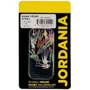 Jordania Boyalı İnsan 1/075 (Maket Ürünüdür)