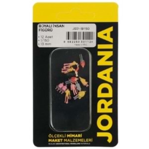 Jordania Boyalı İnsan 1/150 (Maket Ürünüdür)