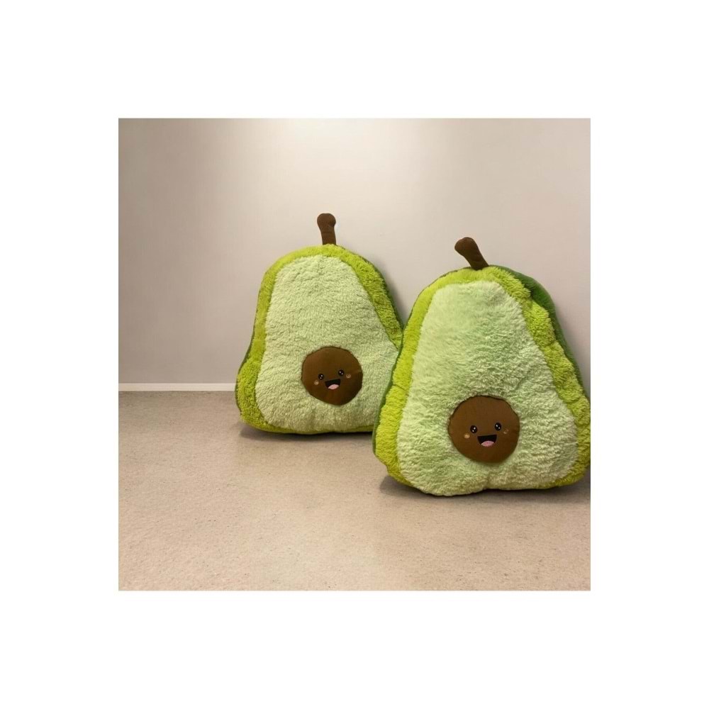 Pufu Peluş Yastık Avakado