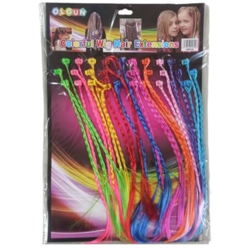 Olgun Tokalı Saç (1 Adet)