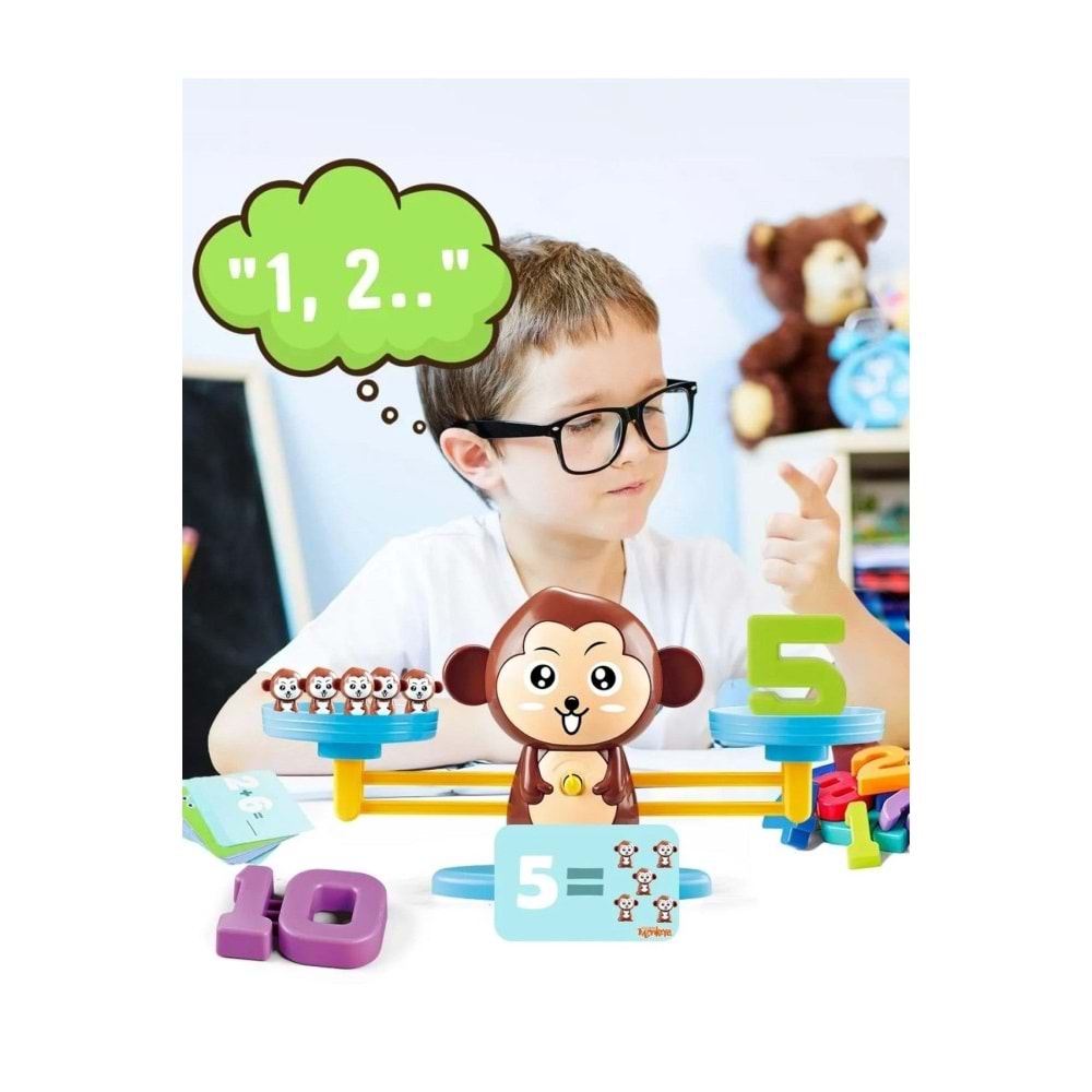 Kayyum Oyuncak Eğitici Oyun Denge Maymunu 2321