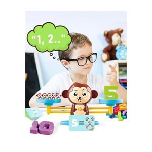 Kayyum Oyuncak Eğitici Oyun Denge Maymunu 2321