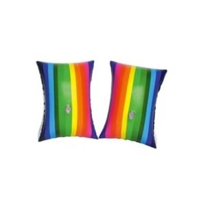 Bermuda Gökkuşağı Desenli Şişme Kolluk 30x15cm