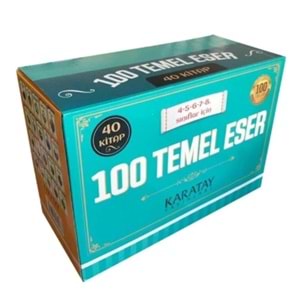 Karatay 100 Temel Eser 40 Kitap 4-5-6. Sınıf