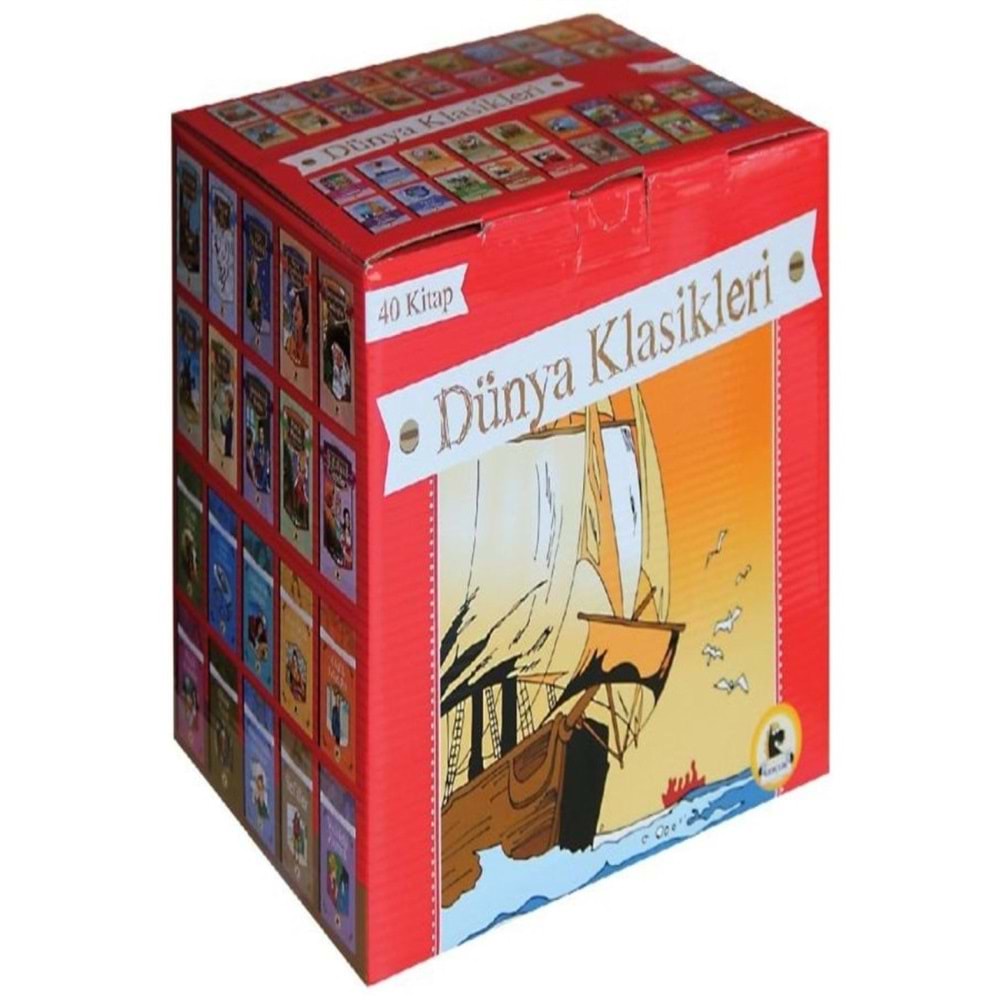 Karatay Dünya Klasikleri Kırmızı Set 40 Kitap