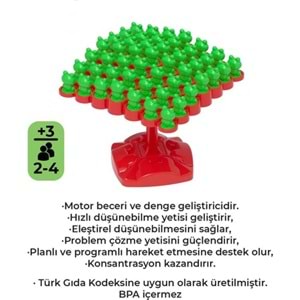 Hobi Eğitim Dünyası Frog Balance Kurbağa Denge Oyunu