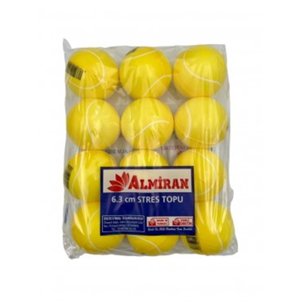 Almiran Stres Topu 6.3Cm Tenis (1 Adet)