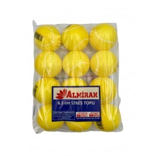 Almiran Stres Topu 6.3Cm Tenis (1 Adet)
