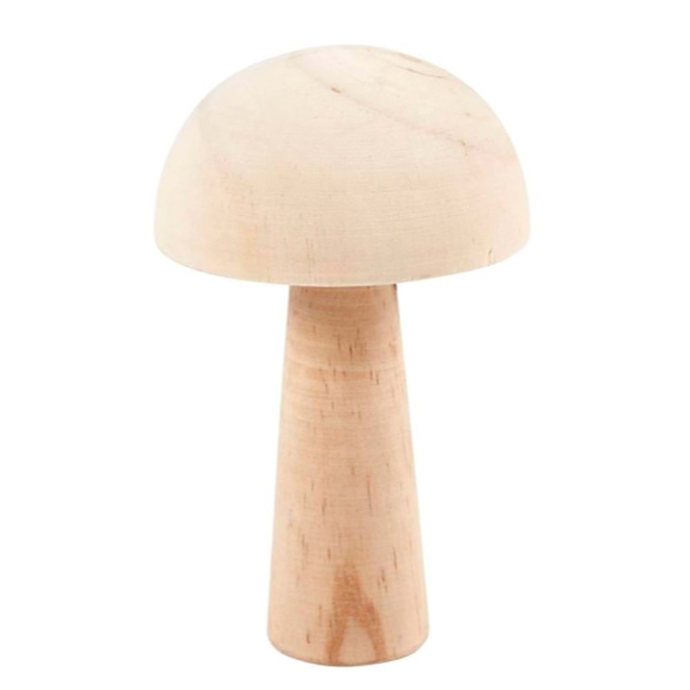 Ahşap Obje Mantar Şekilli