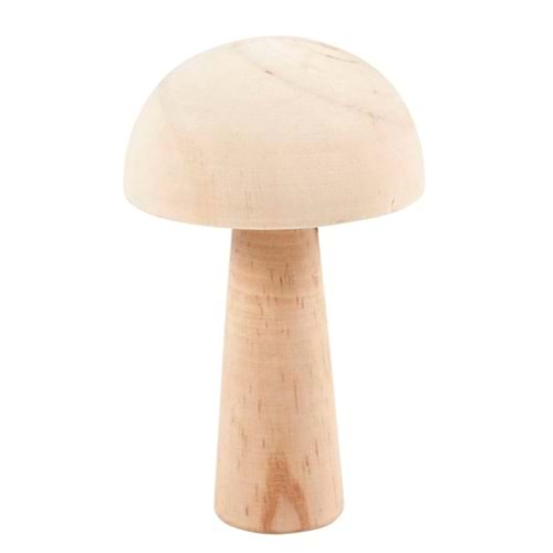 Ahşap Obje Mantar Şekilli