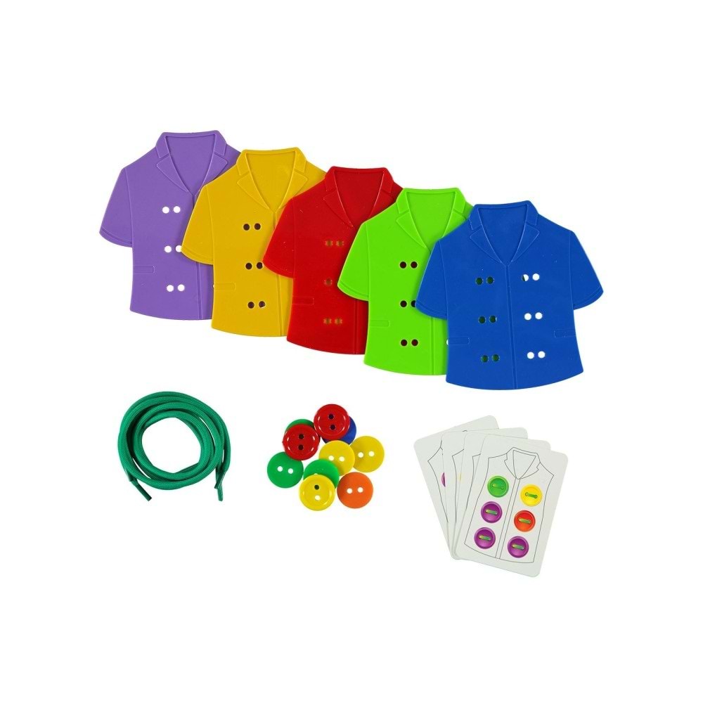 Hobi Eğitim Dünyası Button Clothes