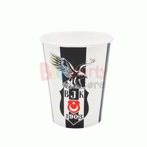 Karton Bardak Beşiktaş Lisanslı 8oz 8 Li