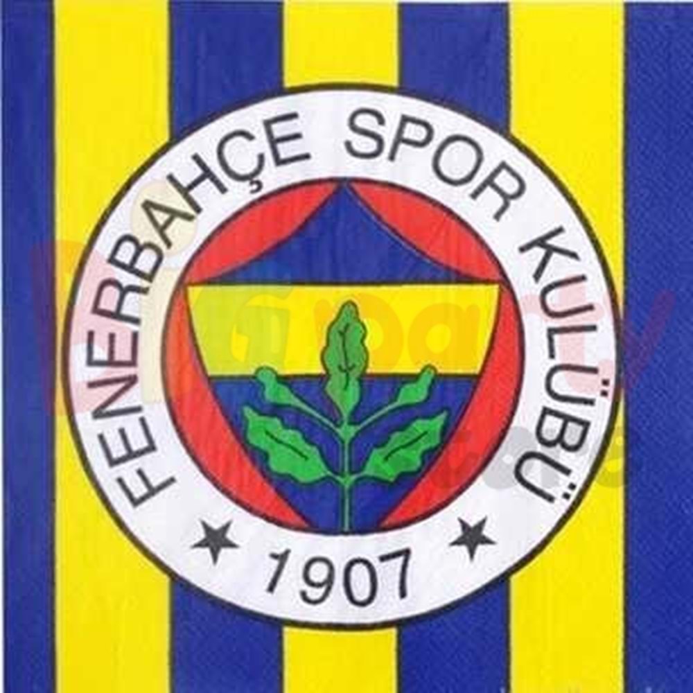 Peçete Lisanslı Fenerbahçe 16 Lı