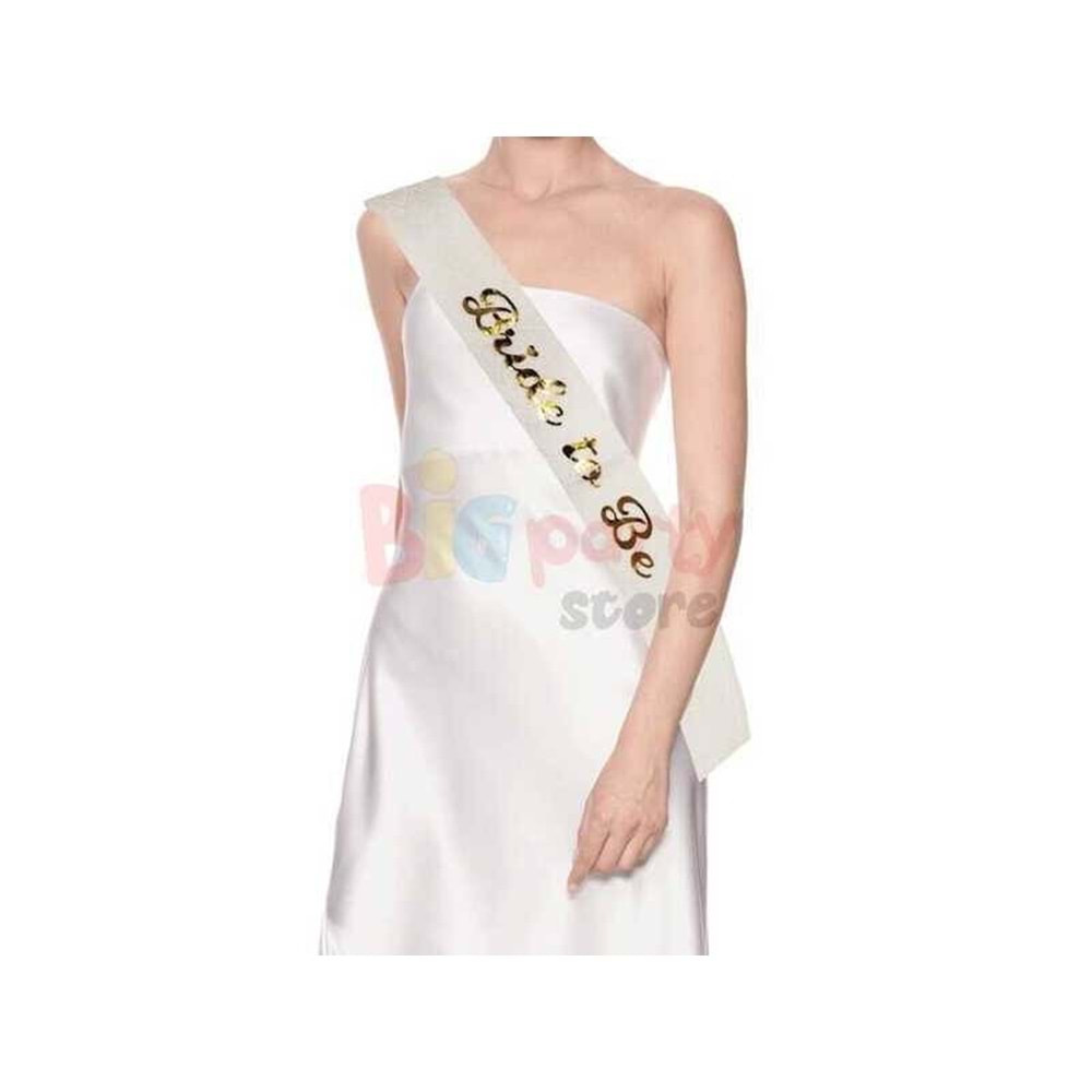 Kuşak Saten Varaklı Bride To Be