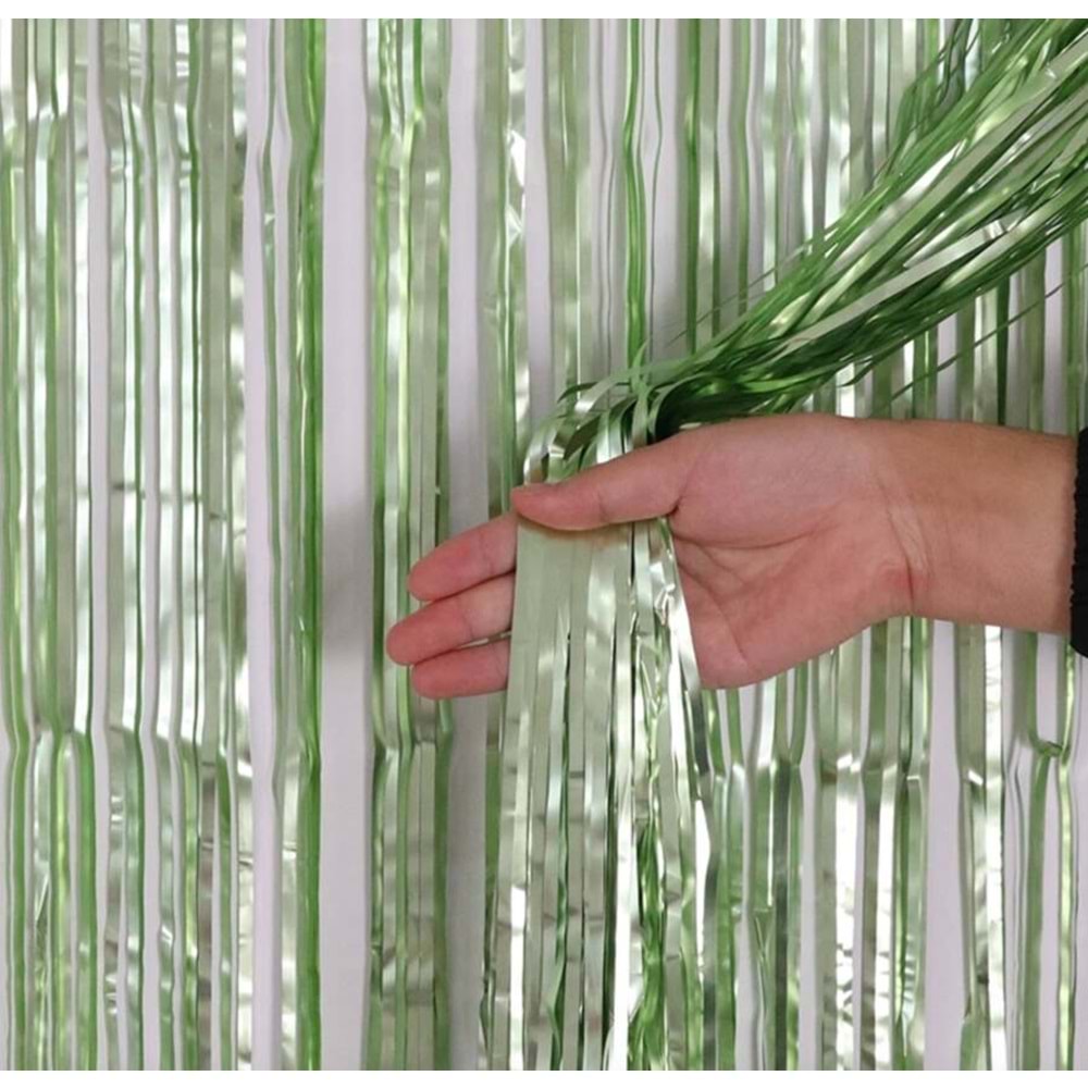 Dekoratif Püsküllü Saçak Perde Mat 1x2mt