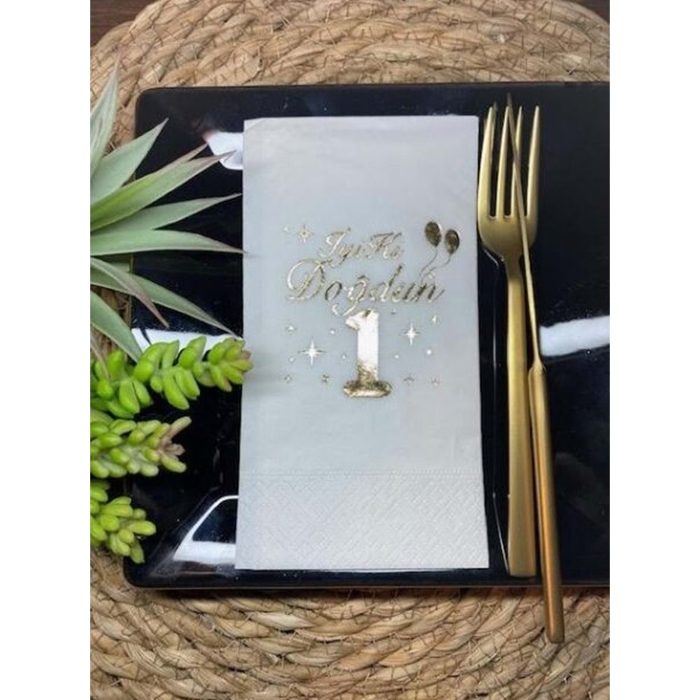 Peçete Garson Varaklı 16 Lı