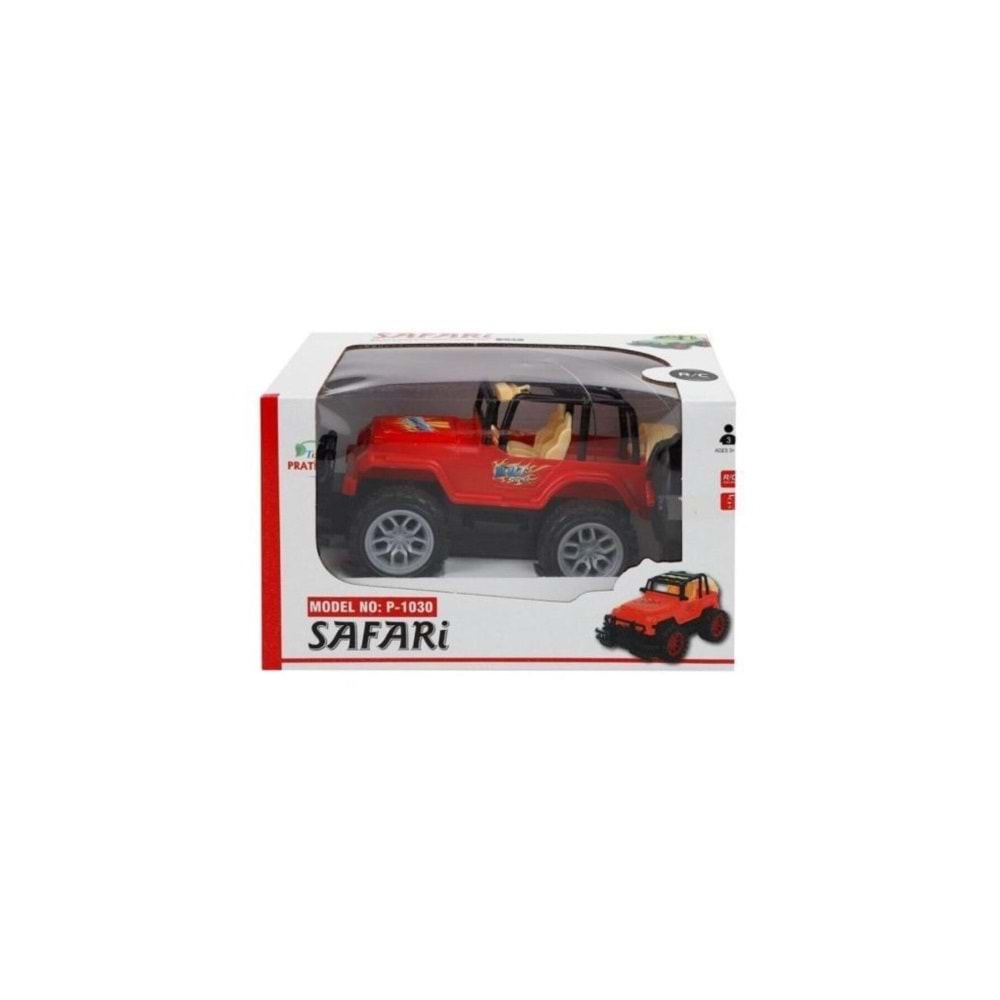 Pratik Uzaktan Kumandalı 2 Fonk. Pilli Safari Jip