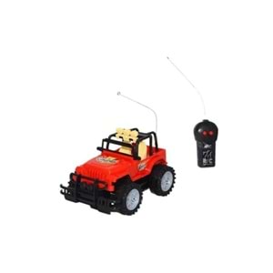 Pratik Uzaktan Kumandalı 2 Fonk. Pilli Safari Jip